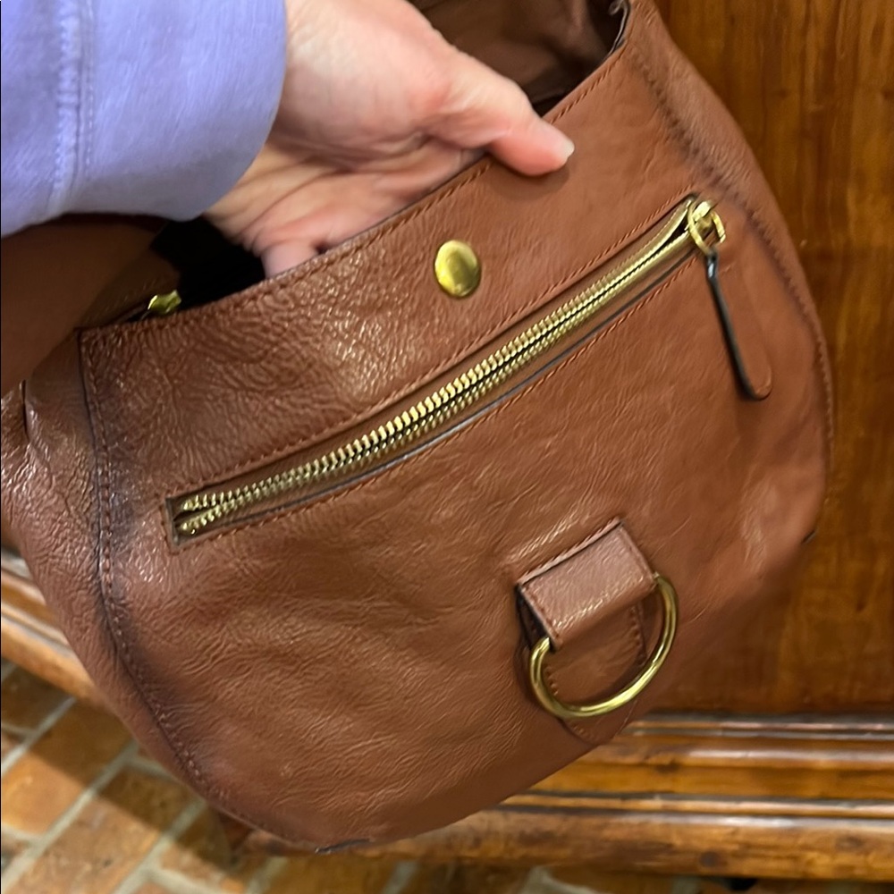 Frye Brown brown leather Women's crossbody Bag - Picture 7 of 10